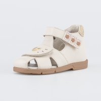 022165-21 бежевый туфли летние ясельная Нат. кожа 18-20 (1-2-2)